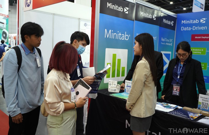 Thaiware ออกบูธงาน Manufacturing Expo 2025 จัดแสดงโซลูชัน Minitab เครื่องมือวิเคราะห์ข้อมูลสถิติเชิงลึก