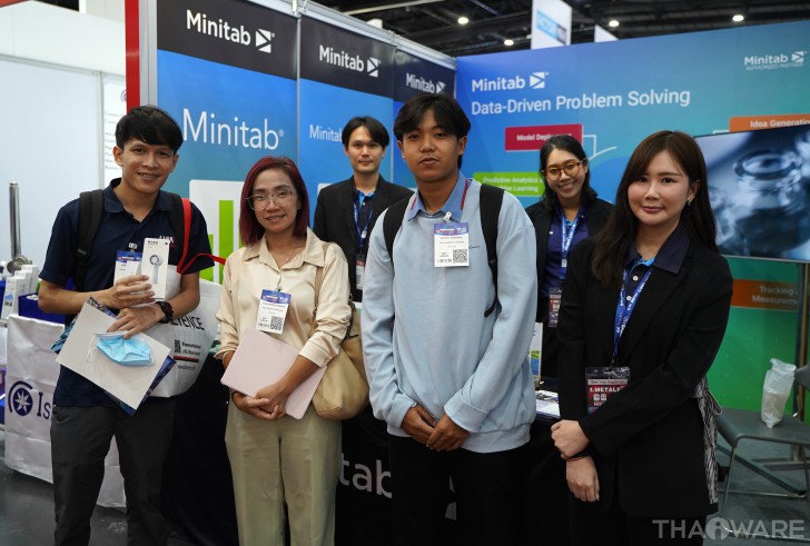 Thaiware ออกบูธงาน Manufacturing Expo 2025 จัดแสดงโซลูชัน Minitab เครื่องมือวิเคราะห์ข้อมูลสถิติเชิงลึก