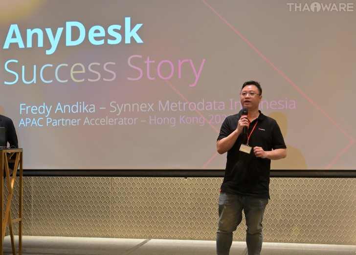 Thaiware รับสองรางวัลใหญ่ในงาน AnyDesk APAC Partner Accelerator 2025 ที่ฮ่องกง