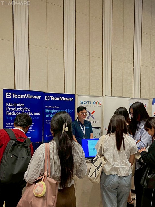 Thaiware จับมือ TeamViewer ร่วมออกบูธงาน WTC TECHCONNECT 2025 Thaiware จับมือ TeamViewer ร่วมออกบูธงาน WTC TECHCONNECT 2025