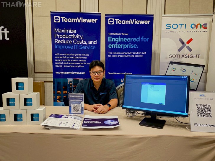 Thaiware จับมือ TeamViewer ร่วมออกบูธงาน WTC TECHCONNECT 2025 Thaiware จับมือ TeamViewer ร่วมออกบูธงาน WTC TECHCONNECT 2025