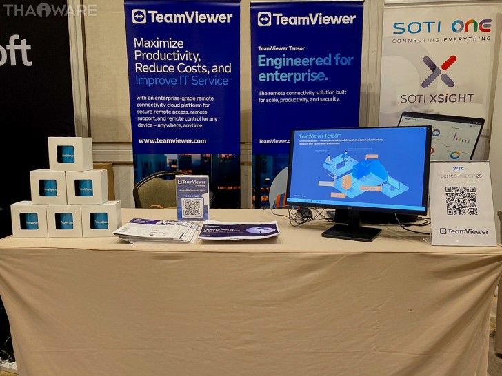 Thaiware จับมือ TeamViewer ร่วมออกบูธงาน WTC TECHCONNECT 2025 Thaiware จับมือ TeamViewer ร่วมออกบูธงาน WTC TECHCONNECT 2025