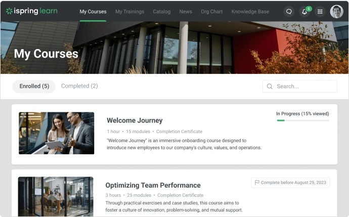 อัปเดตล่าสุด iSpring eLearning โซลูชันจัดการคอร์สเรียนออนไลน์ที่ดียิ่งกว่าเดิม อัปเดตล่าสุด iSpring eLearning โซลูชันจัดการคอร์สเรียนออนไลน์ที่ดียิ่งกว่าเดิม