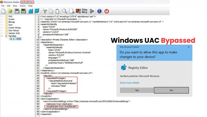 พบช่องโหว่ใน UAC บน Windows สามารถทำ Character Editor เพื่อเพิ่มสิทธิ์ในการเข้าถึงระบบ