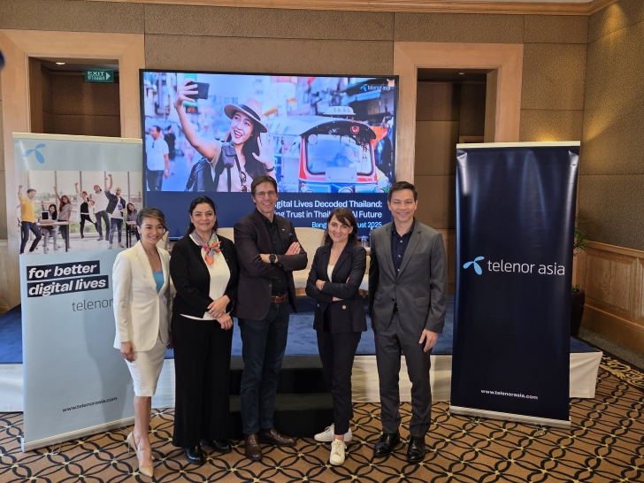 ถอดรหัสอนาคตของการใช้ AI จากผลสำรวจรายงานประจำปี Telenor Asia Digital Lives Decoded 2025 ถอดรหัสอนาคตของการใช้ AI จากผลสำรวจรายงานประจำปี Telenor Asia Digital Lives Decoded 2025