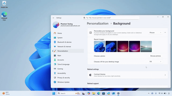 ผู้ใช้งาน Windows 11 เตรียมใช้งาน Wallpaper แบบวิดีโอได้แล้ว หลังห่างหายไปตั้งแต่ Windows Vista