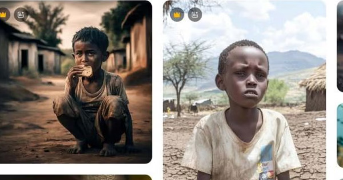 องค์กรการรับบริจาคหลายแห่งใช้ AI สร้างรูปคนยากไร้สุดขั้ว เพื่อทำแคมเปญการกุศล