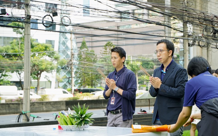 บริษัท ไทยแวร์ คอมมิวนิเคชั่น จํากัด จัดงานทำบุญบริษัท ประจำปี 2568 ณ ออฟฟิศใหม่ อาคารรัจนาการ