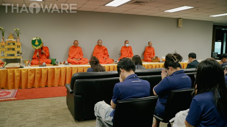 บริษัท ไทยแวร์ คอมมิวนิเคชั่น จํากัด จัดงานทำบุญบริษัท ประจำปี 2568 ณ ออฟฟิศใหม่ อาคารรัจนาการ