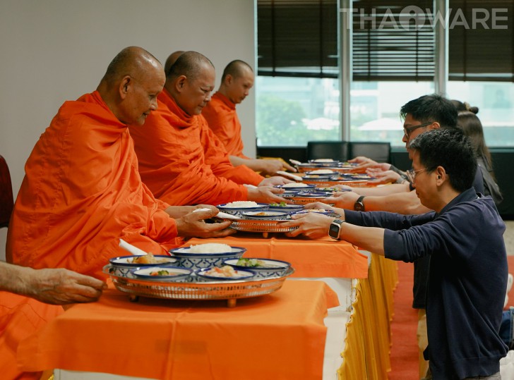 บริษัท ไทยแวร์ คอมมิวนิเคชั่น จํากัด จัดงานทำบุญบริษัท ประจำปี 2568 ณ ออฟฟิศใหม่ อาคารรัจนาการ