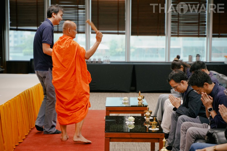 บริษัท ไทยแวร์ คอมมิวนิเคชั่น จํากัด จัดงานทำบุญบริษัท ประจำปี 2568 ณ ออฟฟิศใหม่ อาคารรัจนาการ