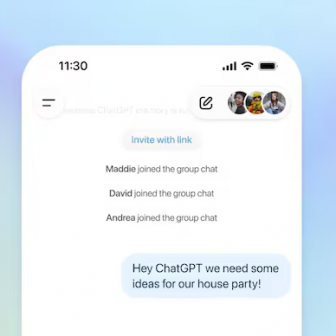 ไม่ต้องกลัวเหงาแล้ว! OpenAI เปิดตัว Group Chat บน ChatGPT แล้ว