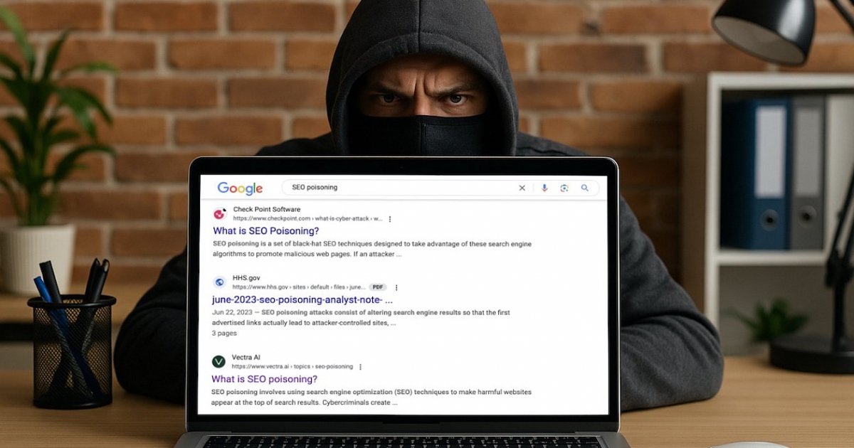 แฮกเกอร์กลุ่ม Black Cat ทำการวางยา SEO ลวงคนค้นหาแอปดังเข้าเว็บปลอมเพื่อปล่อยมัลแวร์