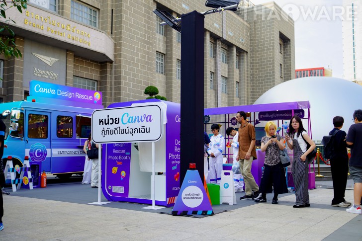 พาทัวร์บูธ Canva ที่งาน BKKDW 2026 พร้อมกู้ชีพงานดีไซน์ไปพร้อมกัน