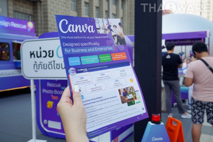 พาทัวร์บูธ Canva ที่งาน BKKDW 2026 พร้อมกู้ชีพงานดีไซน์ไปพร้อมกัน