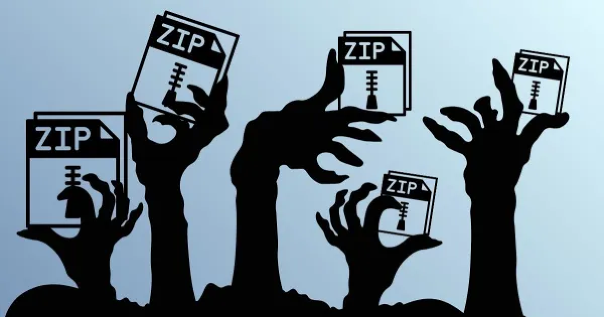 เทคนิคใหม่ Zombie Zip ซ่อนมัลแวร์ในไฟล์ Zip แบบเหนือชั้นจนแอนตี้ไวรัสตรวจไม่พบ