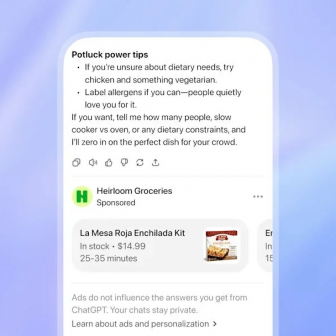 ผลทดลองใช้งานโฆษณาบน ChatGPT ออกมาแล้ว ผลตอบรับจากผู้รับโฆษณาค่อนข้างแย่