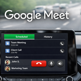 Android Auto เพิ่มฟีเจอร์ Google Meet ให้แล้ว แต่ไม่ให้ใช้กับโปรไฟล์สำหรับการทำงาน