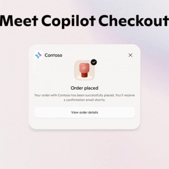ไมโครซอฟท์ขยายการสนับสนุนฟีเจอร์ Copilot Checkout ให้ช้อปปิ้งได้จากร้านค้ากว่า 5 แสนร้าน