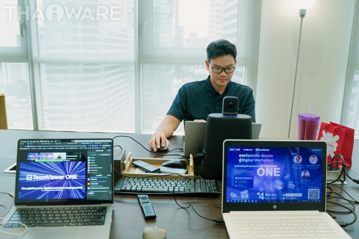 Thaiware WEBCON # 23 งานสัมมนาออนไลน์ TeamViewer ONE จาก Remote Access สู่ Digital Workplace Thaiware WEBCON # 23 งานสัมมนาออนไลน์ TeamViewer ONE จาก Remote Access สู่ Digital Workplace