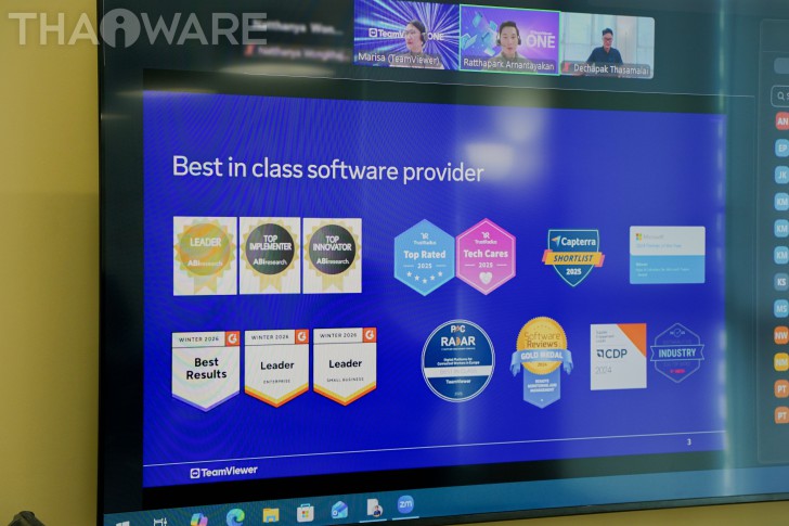 Thaiware WEBCON # 23 งานสัมมนาออนไลน์ TeamViewer ONE จาก Remote Access สู่ Digital Workplace Thaiware WEBCON # 23 งานสัมมนาออนไลน์ TeamViewer ONE จาก Remote Access สู่ Digital Workplace