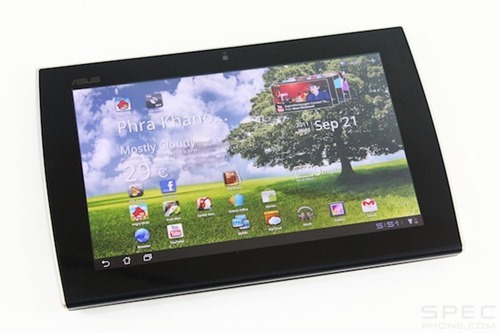 Asus Eee Pad Slider : เมื่อนำเเท็บเล็ตจับคู่กับคีย์บอร์ดได้อย่างลงตัว