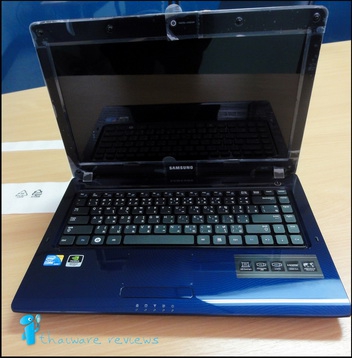 แบบแกะกล่อง โน้ตบุ้ค ซัมซุง (Samsung) รุ่น R478 ด้วยขุมพลังใหม่ Intel Core i5 (2.4 GHz)