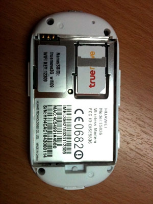 3G Wireless Modem (Mi-Fi) by TrueMove  รุ่น (Huawei E5836)  อุปกรณ์สัญญาณ Wi-Fi ออนไลน์