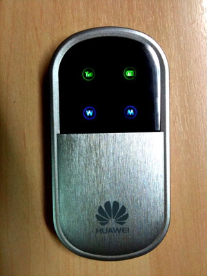 3G Wireless Modem (Mi-Fi) by TrueMove  รุ่น (Huawei E5836)  อุปกรณ์สัญญาณ Wi-Fi ออนไลน์