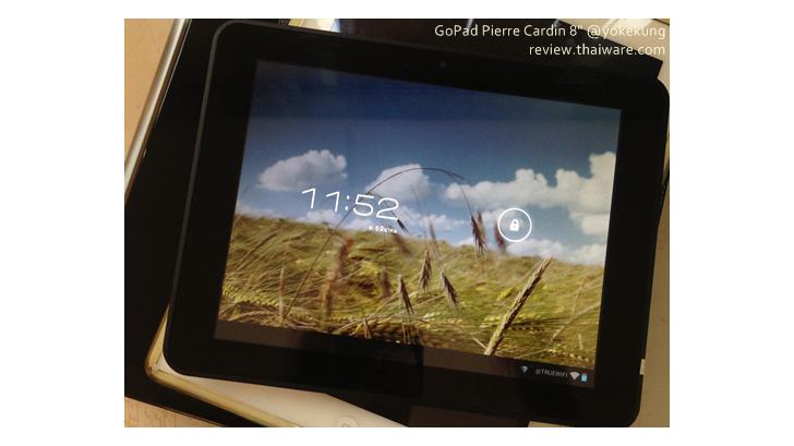 รีวิว เพลิดเพลินกับแท็ปเล็ต GoPad Pierre Cardin จอ 8 นิ้ว