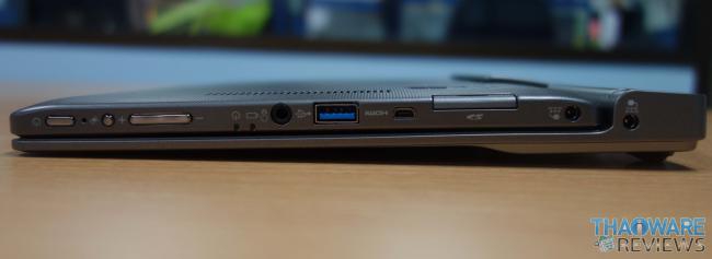 ด้านขวาของตัวเครื่อง