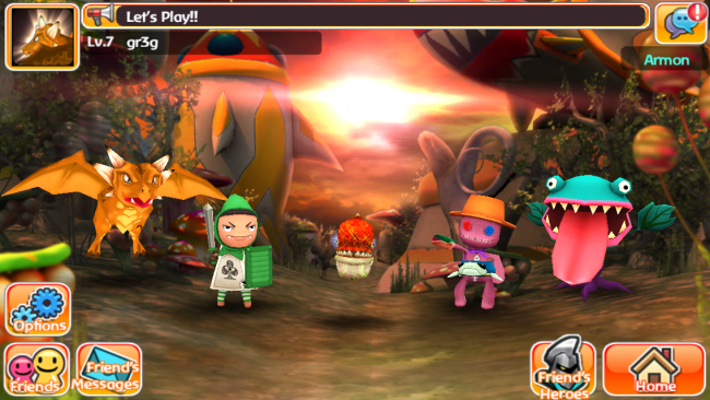 ตัวฮีโร่เพื่อน ตัวฮีโร่เพื่อน