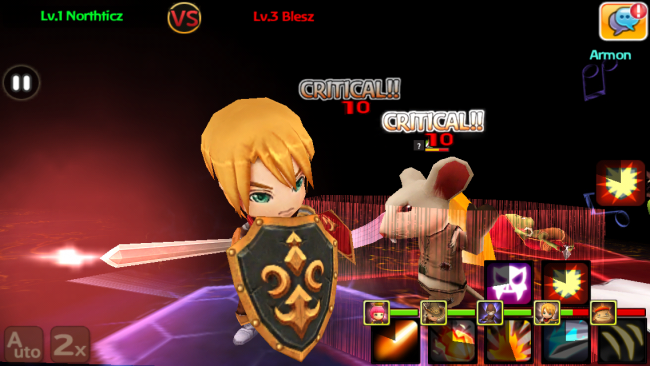 ฉากตอนโดนสกิลติดคริติคอล ฮีโร่เราตี ฉากตอนโดนสกิลติดคริติคอล ฮีโร่เราตี