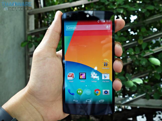 ด้านหน้า Nexus 5