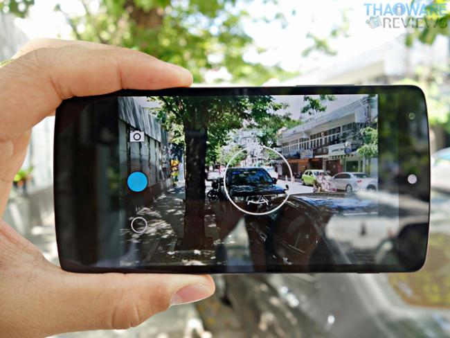 มุมมองการถ่ายแนวนอน Nexus 5