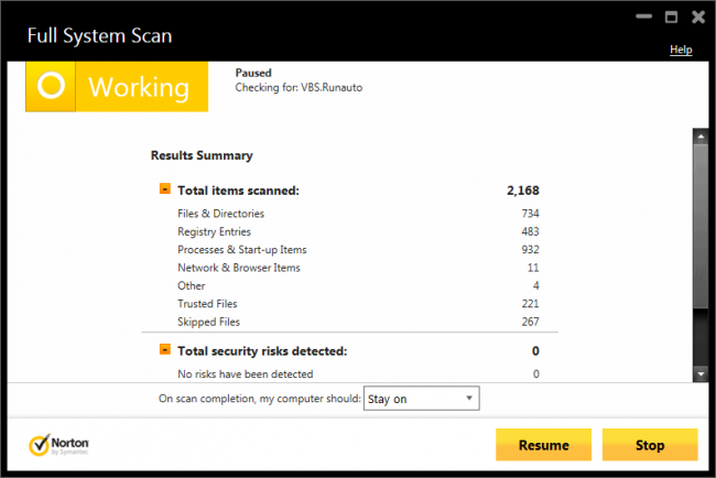 Full System Scan Full System Scan
