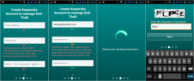 App Kaspersky ป้องกันไวรัส Android App Kaspersky ป้องกันไวรัส Android
