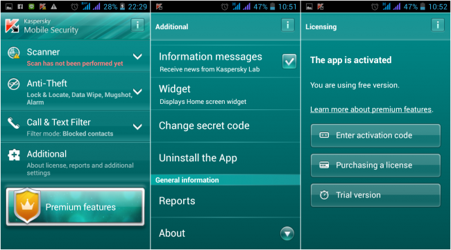 License Kaspersky License Kaspersky