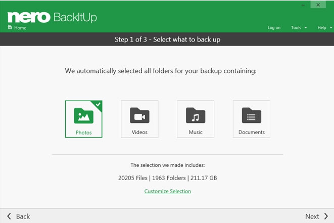 NeroBackup 1 NeroBackup 1