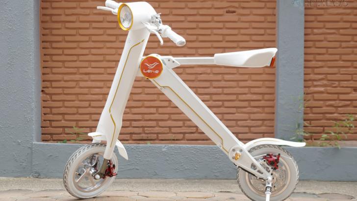 รีวิว LEHE K1 สกู๊ตเตอร์ไฟฟ้าพับได้ สุดชิค