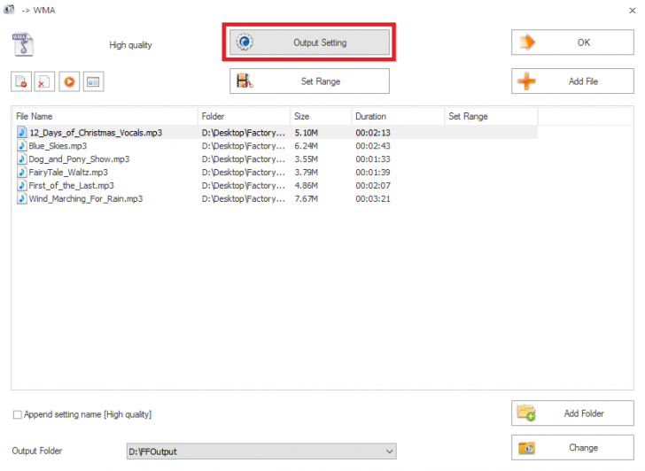Format Factory สุดยอดโปรแกรมแปลงไฟล์ รวดเร็วทันใจได้ทุกชนิด