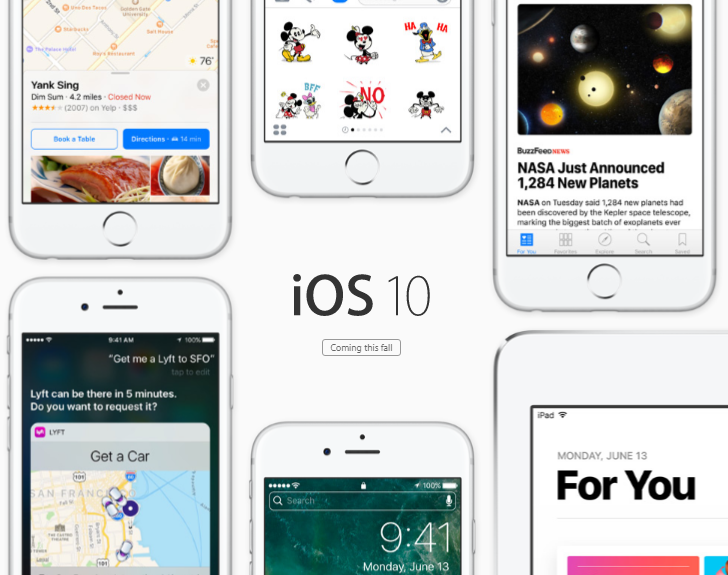 iOS 10 มีอะไรใหม่บ้าง ? อุปกรณ์รุ่นไหนที่รองรับ และ มีกี่เวอร์ชัน ? รู้จักกับ iOS 10 ได้ที่นี่