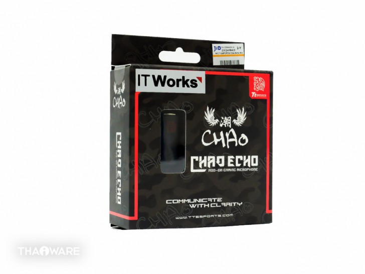 CHAO ECHO ไมค์ติดปกเสื้อสำหรับเกมเมอร์ เสียงใส ฟังชัด รองรับทุกการเคลื่อนไหวฮาร์ดคอร์