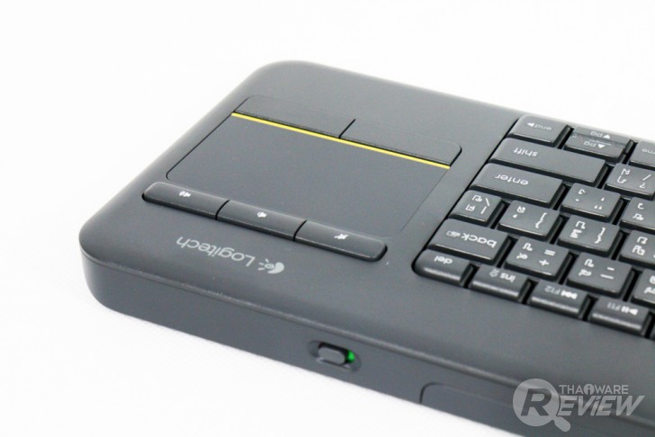 Logitech Wireless Touch Keyboard K400 Plus คีย์บอร์ดไร้สายพร้อมทัชแพด ในขนาดพกพา