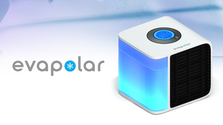 แอร์เคลื่อนที่ Evapolar เครื่องปรับอากาศพกพา ขนาด 1,200 BTU ไม่ว่าอยู่ที่ไหนก็เย็น