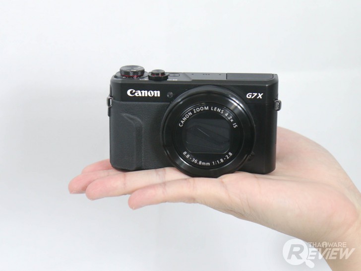 Canon PowerShot G7X Mark II ตัวเล็กสเปกมือโปร ด้วย DIGIC 7 และ CMOS