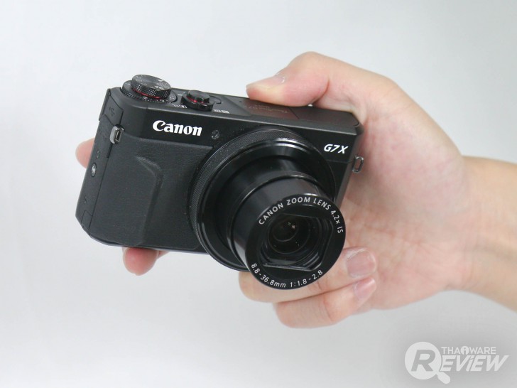 Canon PowerShot G7X Mark II ตัวเล็กสเปกมือโปร ด้วย DIGIC 7 และ CMOS