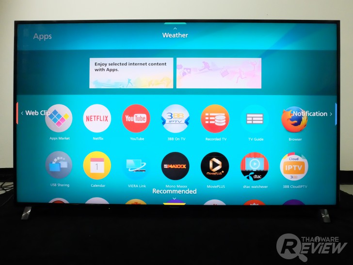 Panasonic Viera TV TH-65DX900T อัลตร้าทีวี 4K Pro ระดับไฮเอนด์ ขับเคลื่อนด้วย Firefox OS
