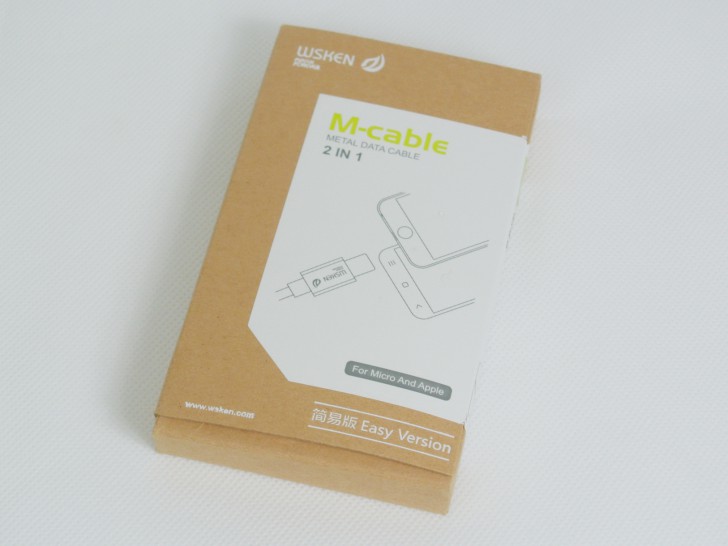 พกสายเดียวจบ WSKEN M-cable 2 in 1 ชาร์จได้ทั้ง iPhone iPad และ Android ภายในหัวเดียว