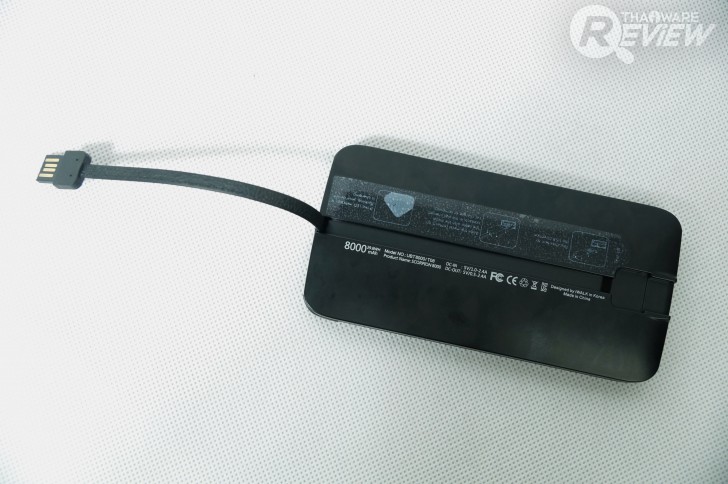 Power Bank รุ่น Scorpion ขนาดความจุ 8,000 mAh ชาร์จไว น้ำหนักเบา พกง่าย จาก iWALK